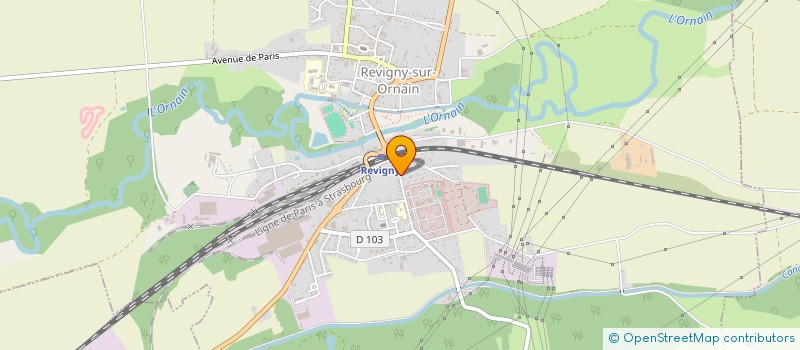 localisation de l'entreprise L'ARC EN CIEL DES PETITS à REVIGNY-SUR-ORNAIN