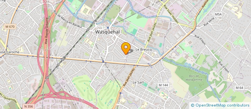 localisation de l'entreprise L ARC EN CIEL GRAPHIC à WASQUEHAL