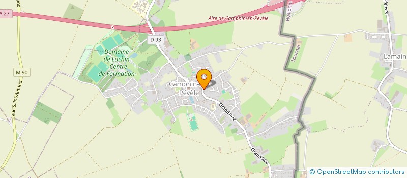 localisation de l'entreprise L'ARC EN CIEL VA à CAMPHIN-EN-PEVELE