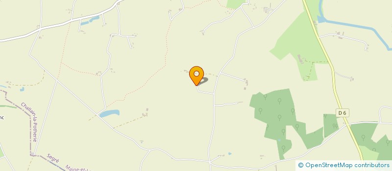 localisation de l'entreprise L'ARC EN SELLE  CHALLAIN-LA-POTHERIE