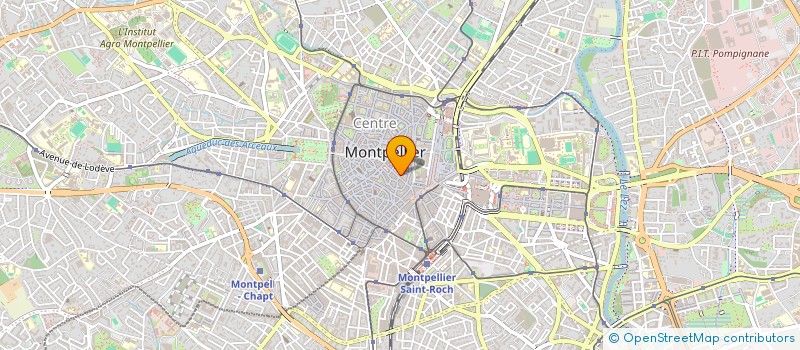 localisation de l'entreprise L'ARCA SARL à MONTPELLIER
