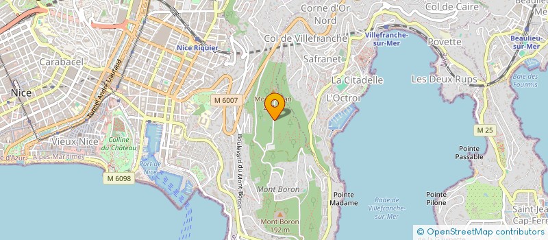 localisation de l'entreprise L'ARCADE  LA COLLE-SUR-LOUP