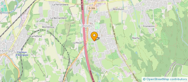 localisation de l'entreprise L'ARCELLE  LISSIEU