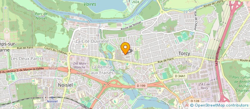 localisation de l'entreprise L'ARCHE à TORCY