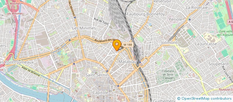 localisation de l'entreprise L'ARCHE 92  TOULOUSE