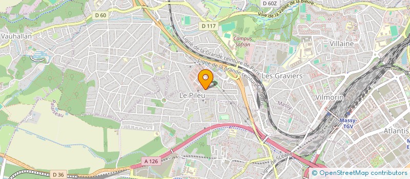 localisation de l'entreprise L'ARCHE à MASSY