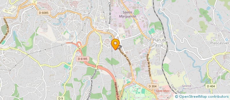 localisation de l'entreprise L'ARCHE A GRASSE à GRASSE