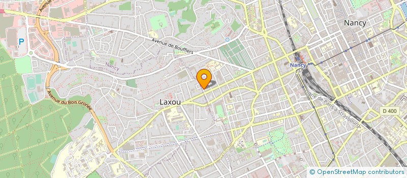 localisation de l'entreprise L'ARCHE A NANCY  NANCY