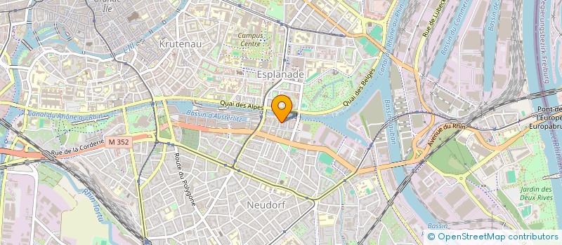 localisation de l'entreprise L'ARCHE A STRASBOURG à STRASBOURG