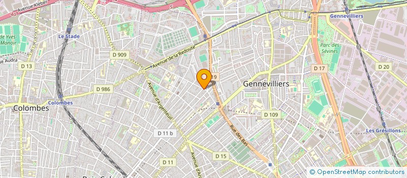 localisation de l'entreprise L'ARCHE BETHEL EXOTIQUE à ASNIERES-SUR-SEINE