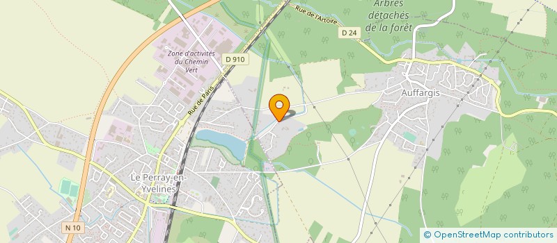 localisation de l'entreprise L'ARCHE D'ALATTIA  AUFFARGIS