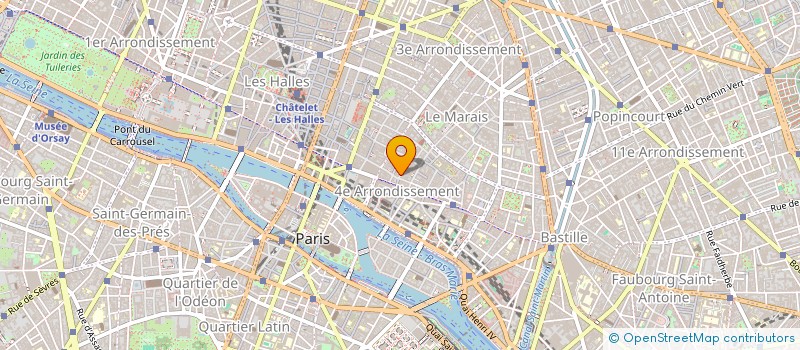 localisation de l'entreprise L'ARCHE D'ALLIANCE  PARIS