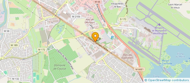 localisation de l'entreprise L'ARCHE D'ARTEMIS  PEROLS