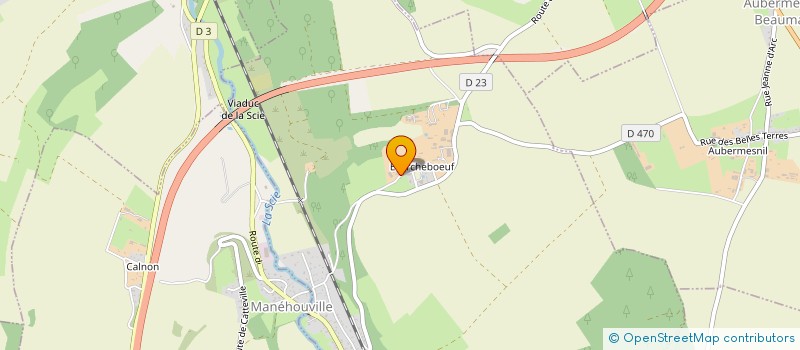 localisation de l'entreprise L'ARCHE D'ECORCHEBEUF à ANNEVILLE-SUR-SCIE