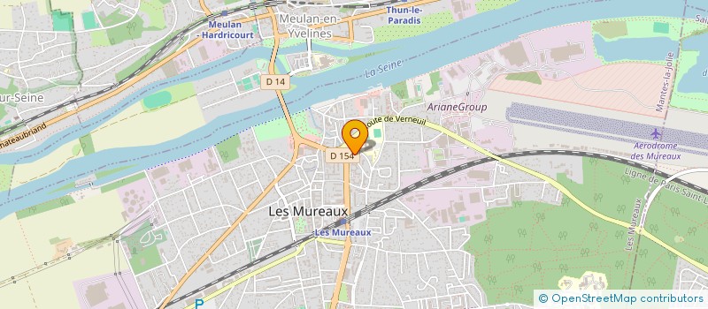 localisation de l'entreprise L'ARCHE D'ISAAC à LES MUREAUX