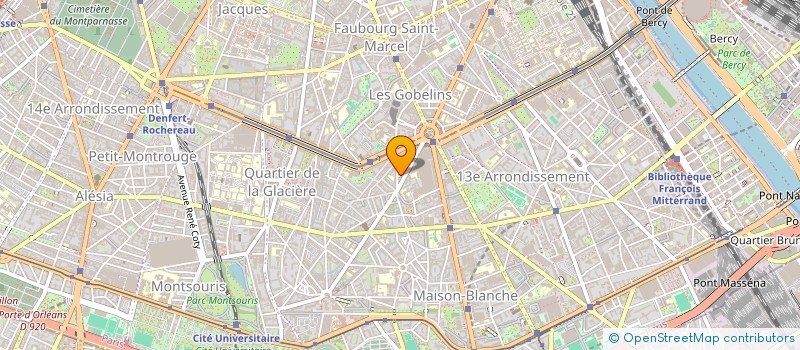 localisation de l'entreprise L'ARCHE DE JUSTICE  PARIS