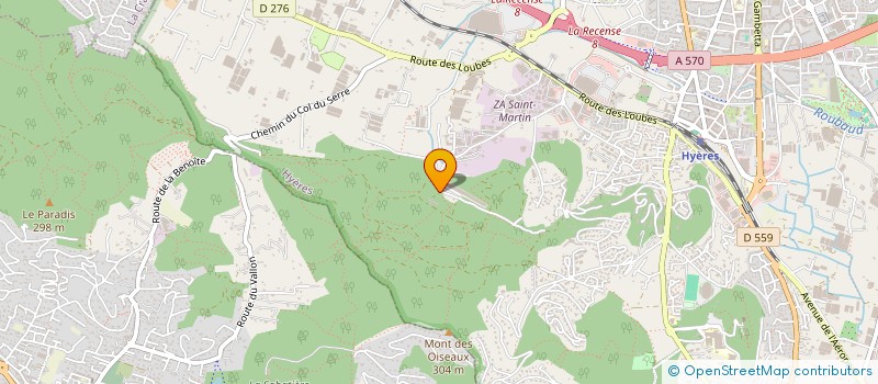 localisation de l'entreprise L'ARCHE DE KATIE à HYERES