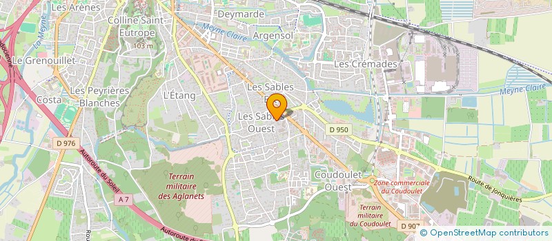 localisation de l'entreprise L'ARCHE DE MAJANES à AIX-EN-PROVENCE