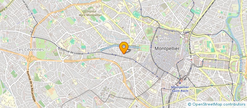 localisation de l'entreprise L'ARCHE DE MARIE à MONTPELLIER