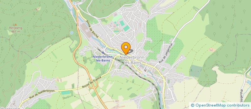 localisation de l'entreprise L'ARCHE DE MAX  NIEDERBRONN-LES-BAINS