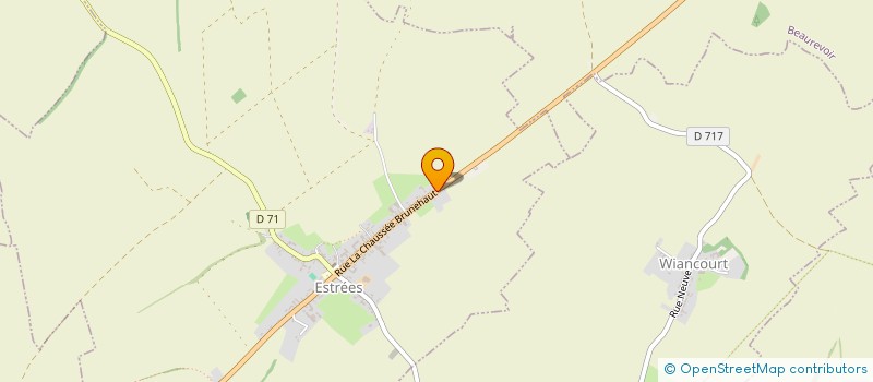 localisation de l'entreprise L'ARCHE DE NOE 02  ESTREES