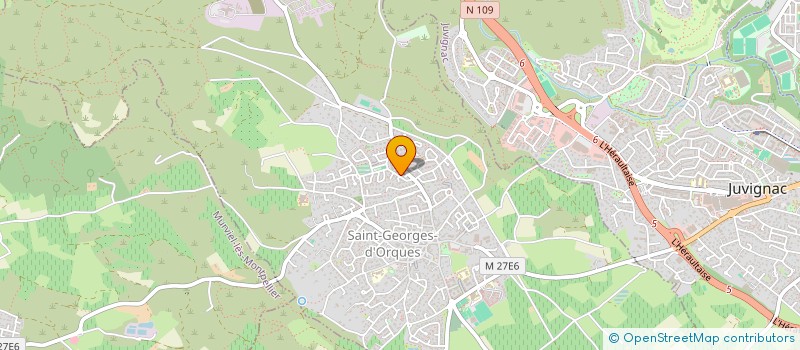 localisation de l'entreprise L'ARCHE DE NOE  SAINT-GEORGES-D'ORQUES