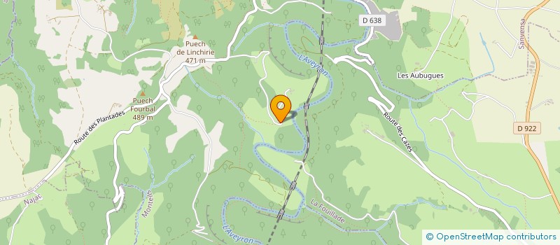 localisation de l'entreprise L ARCHE DE NOE  MONTEILS