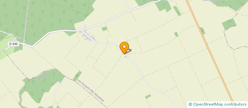 localisation de l'entreprise L'ARCHE DE NOE 51  LES ESSARTS-LES-SEZANNE