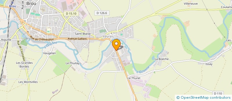 localisation de l'entreprise L'ARCHE DE NOE à YEVRES