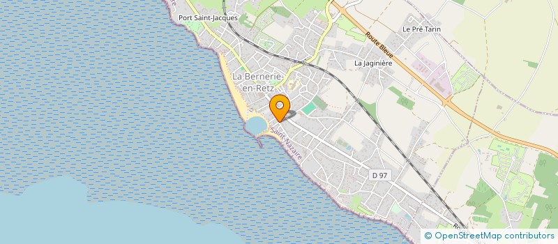 localisation de l'entreprise L'ARCHE DE NOE  LA BERNERIE-EN-RETZ