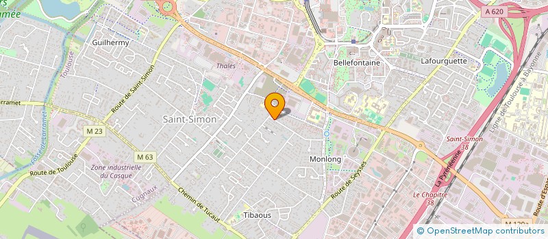 localisation de l'entreprise L ARCHE DE NOE DE SOLY ANGE à TOULOUSE