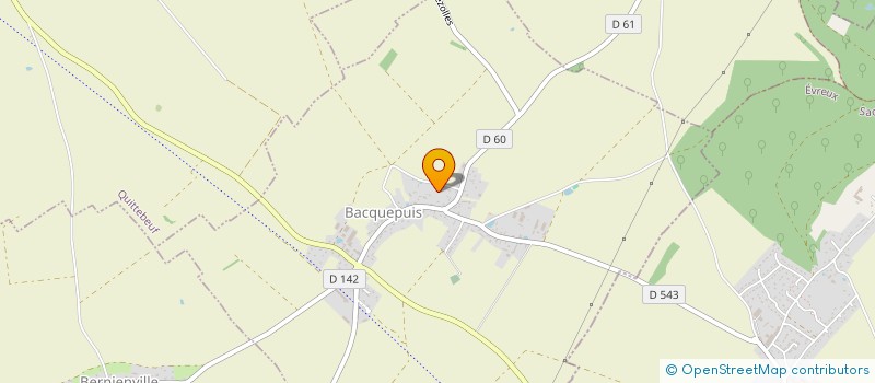 localisation de l'entreprise L'ARCHE DE NOE LAVASH  BACQUEPUIS