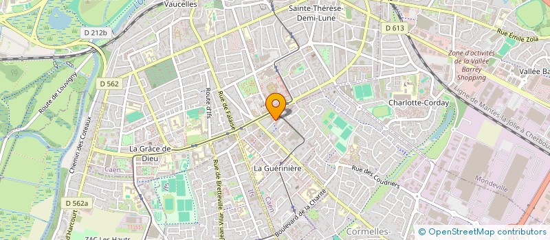 localisation de l'entreprise L'ARCHE DE NOEE  CAEN