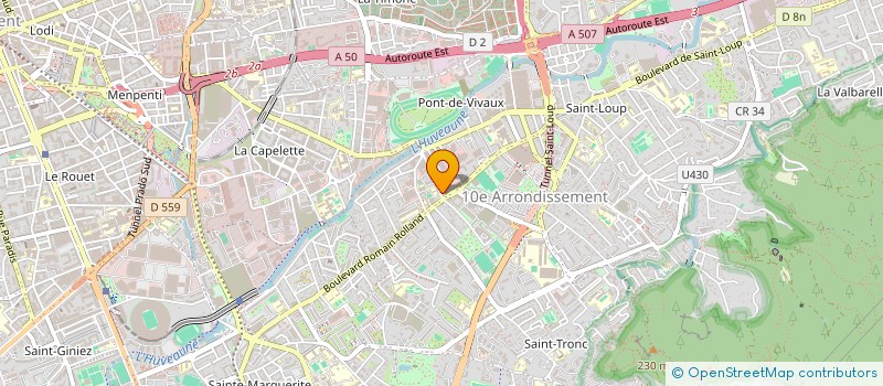 localisation de l'entreprise L'ARCHE DE NOEL à MARSEILLE