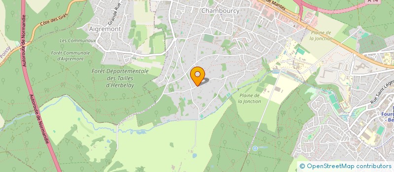 localisation de l'entreprise L'ARCHE DE POSSIE  CHAMBOURCY