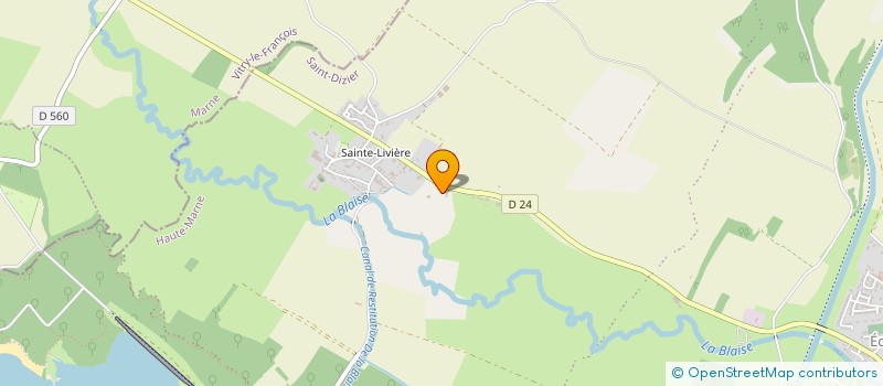localisation de l'entreprise L ARCHE DE RENE à ECLARON-BRAUCOURT-SAINTE-LIVIERE