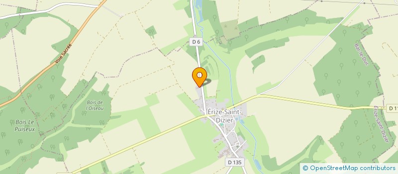 localisation de l'entreprise L'ARCHE DE RENE à ERIZE-SAINT-DIZIER