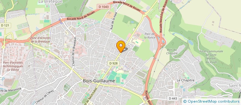 localisation de l'entreprise L'ARCHE DE SIGY à BOIS-GUILLAUME