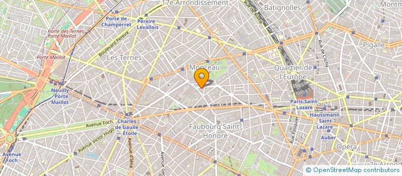 localisation de l'entreprise L'ARCHE DES ARTISTES  PARIS