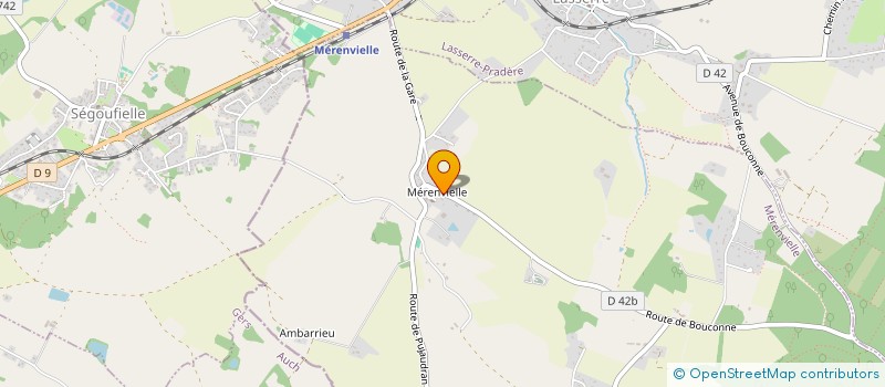 localisation de l'entreprise L'ARCHE DES BAMBINS à MERENVIELLE