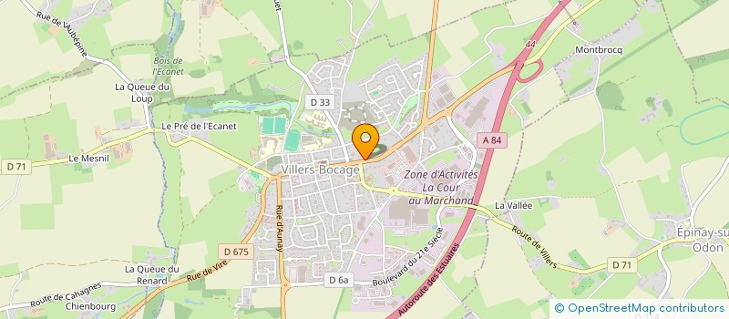 localisation de l'entreprise L'ARCHE DES BEBES à VILLERS-BOCAGE