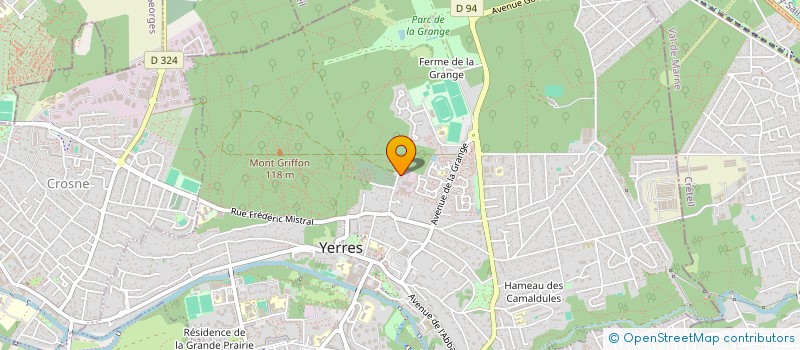 localisation de l'entreprise L'ARCHE DES ENTREPRENEURS  YERRES