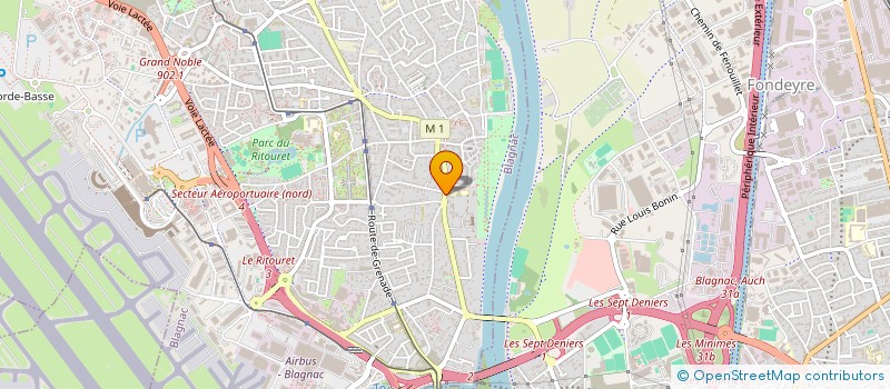 localisation de l'entreprise L'ARCHE EN PAYS TOULOUSAIN à BLAGNAC