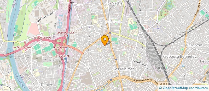 localisation de l'entreprise L'ARCHE FAMILIALE à TOULOUSE
