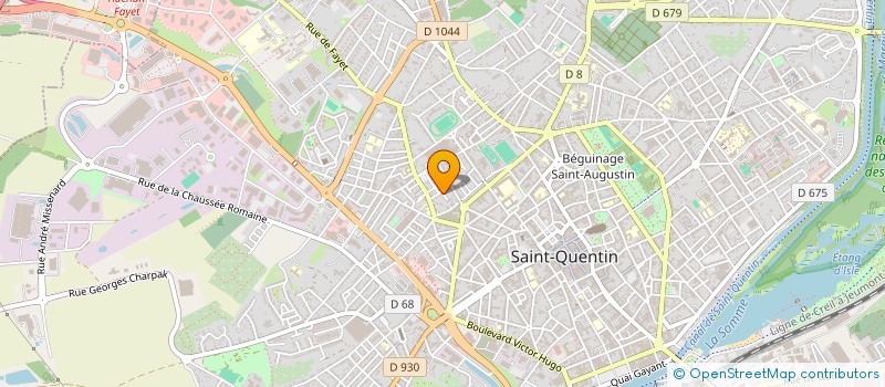 localisation de l'entreprise L'ARCHE PHOENIX à SAINT-QUENTIN