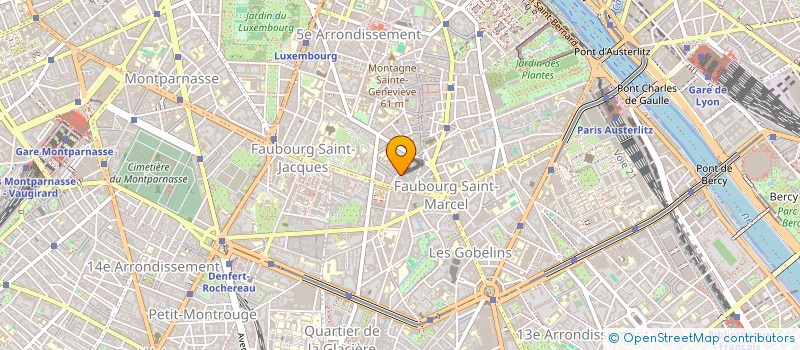 localisation de l'entreprise L ARCHE REVUE DU F S J U  PARIS