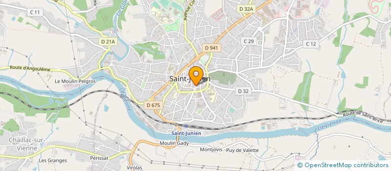 localisation de l'entreprise L'ARCHERIE EQUESTRE EN LIMOUSIN à SAINT-JUNIEN