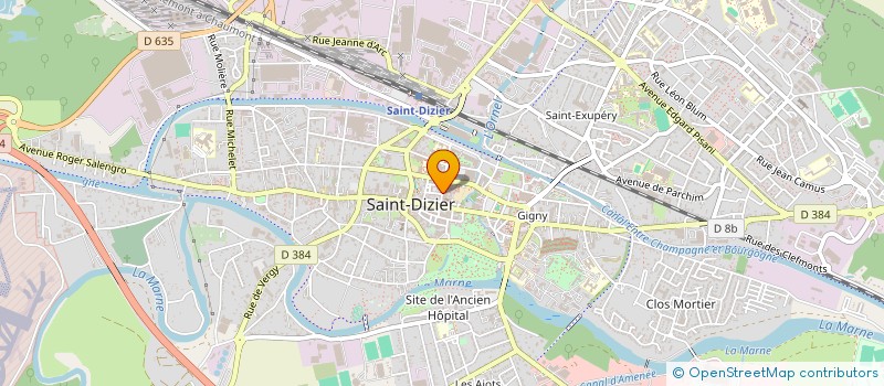 localisation de l'entreprise L'ARCHESTRATE à SAINT-DIZIER