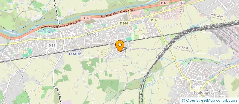 localisation de l'entreprise L'ARCHICARABUS, ATELIER MOBILE DE SENSIBILISATION A L'ARCHITECTURE ECOLOGIQUE ET A L'HABITAT DURABLE  LE SOLER