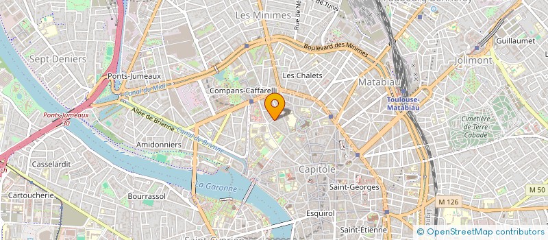 localisation de l'entreprise L'ARCHILUTH  TOULOUSE
